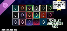 RPG Maker MZ - PIXELLEN WINDOWSKIN PACK