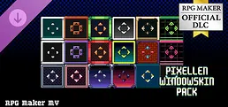 RPG Maker MV - PIXELLEN WINDOWSKIN PACK