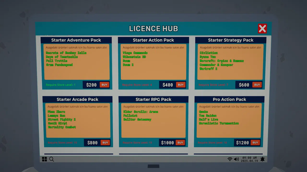 DVD Store Simulator Demo Screenshot 3