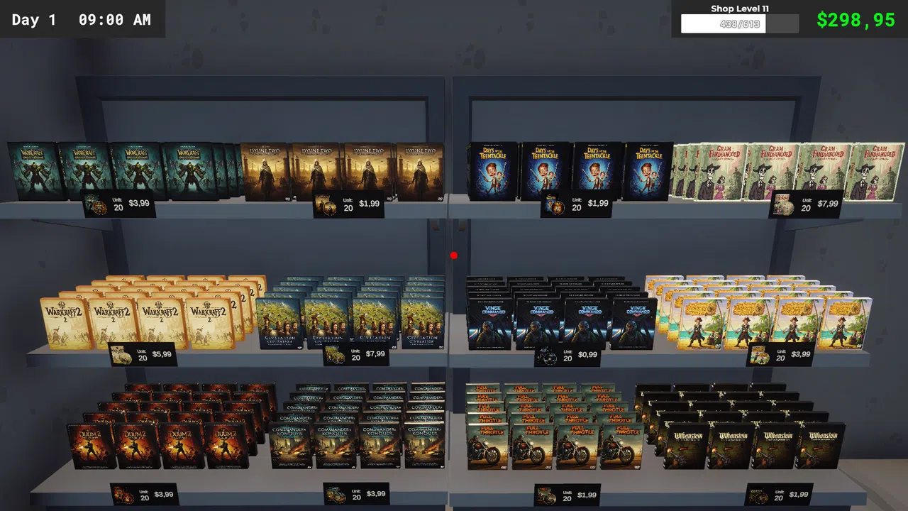 DVD Store Simulator Demo Screenshot 2