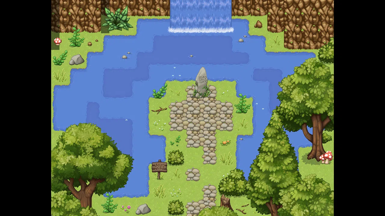 RPG Maker MZ - Summer Forest Tileset Screenshot 0