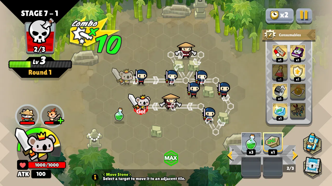 Combo Critters: Battle Checkers Demo Screenshot 0