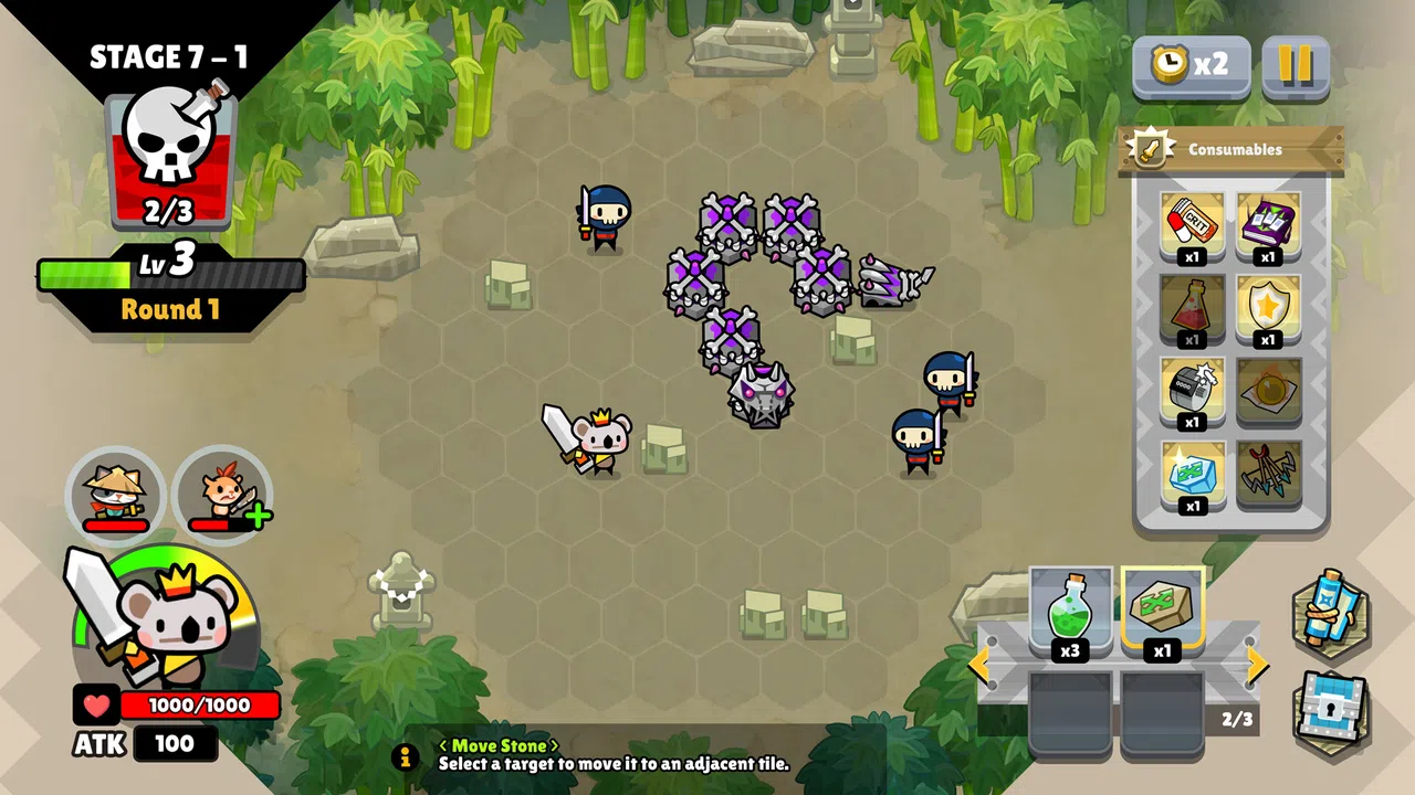 Combo Critters: Battle Checkers Demo Screenshot 1