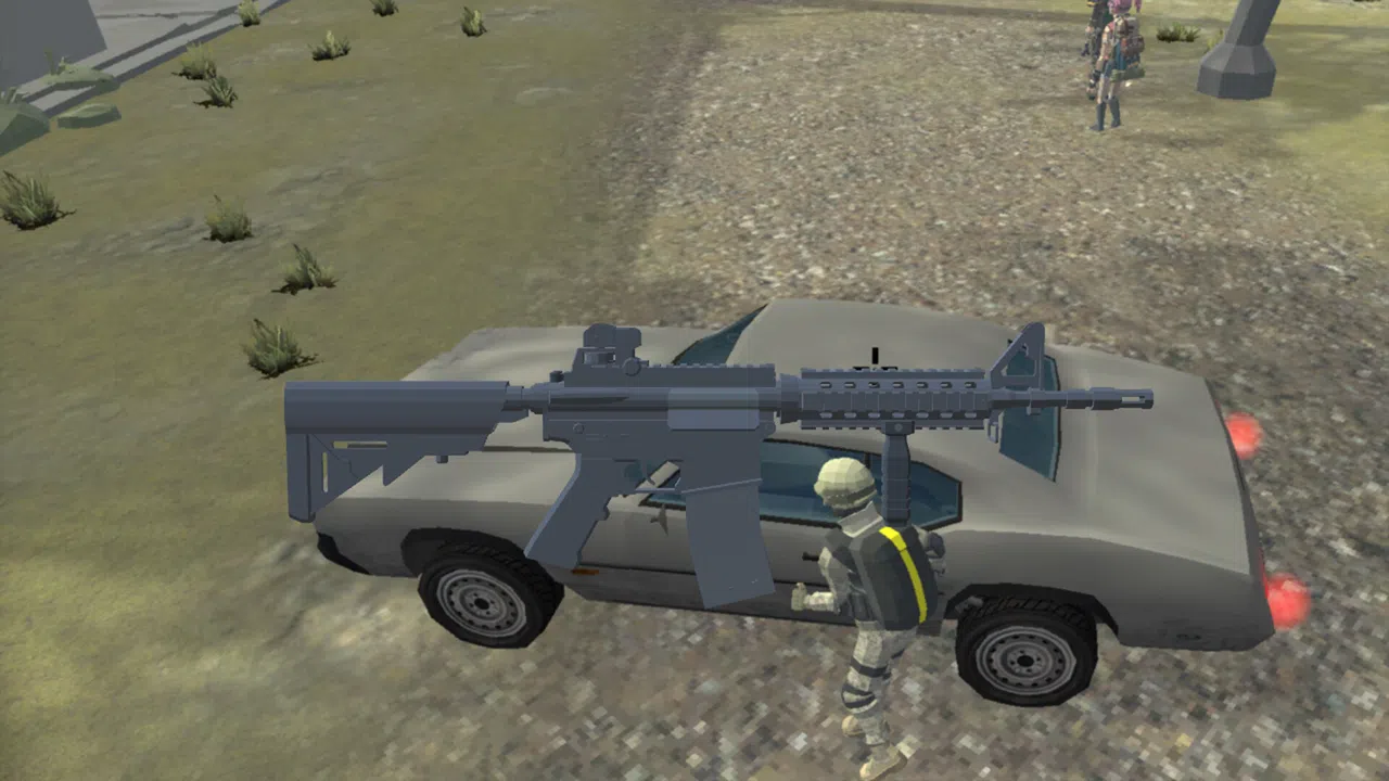 LivingBattle Normal M4A1 Screenshot 0