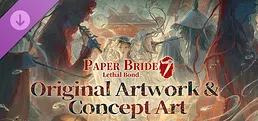 Paper Bride 7 Lethal Bond - Original Artwork & Concept Art