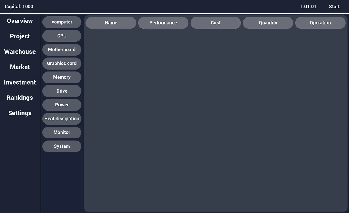 Computer Manufacturer Demo Screenshot 0