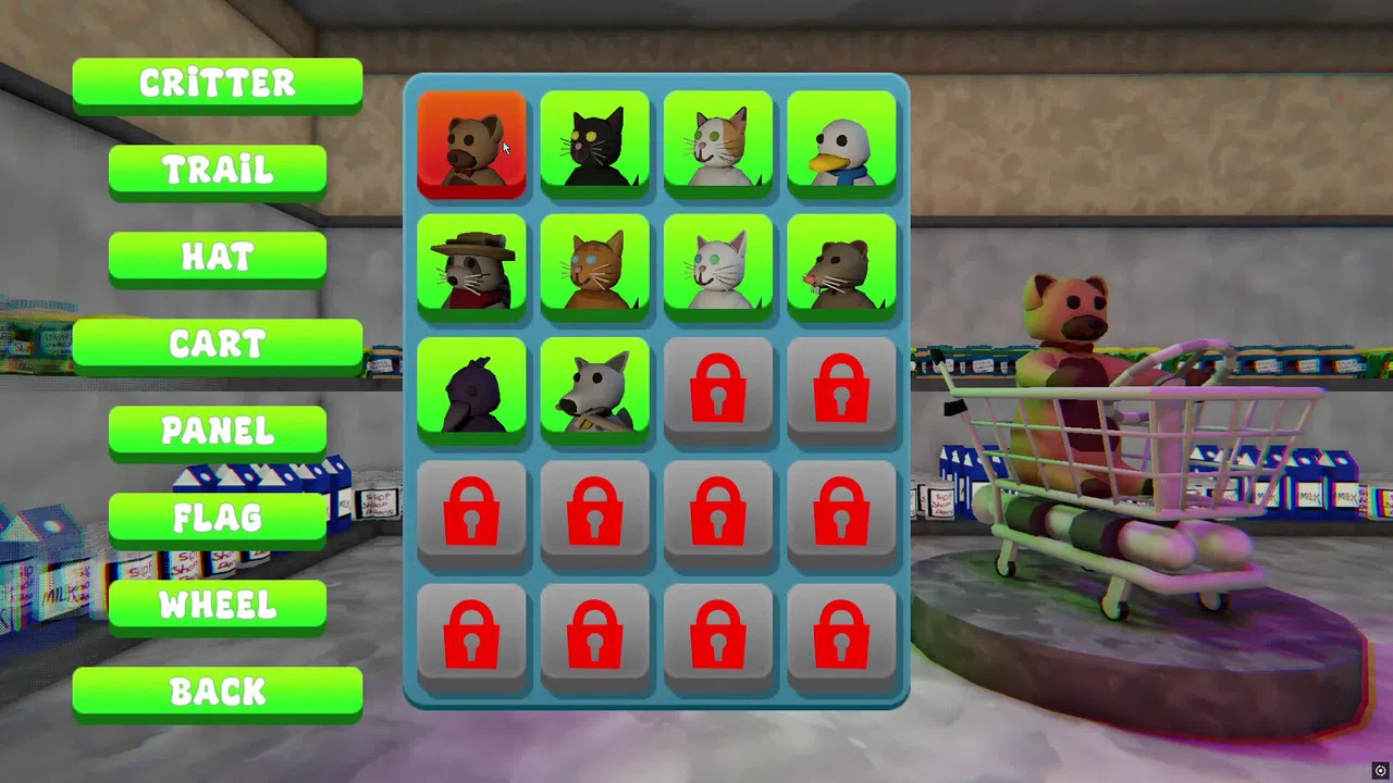 Critter Cart Demo Screenshot 3