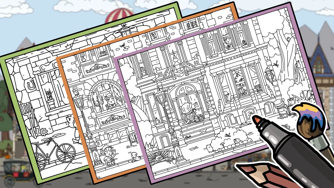 FIND ALL - Coloring Book Screenshot 0