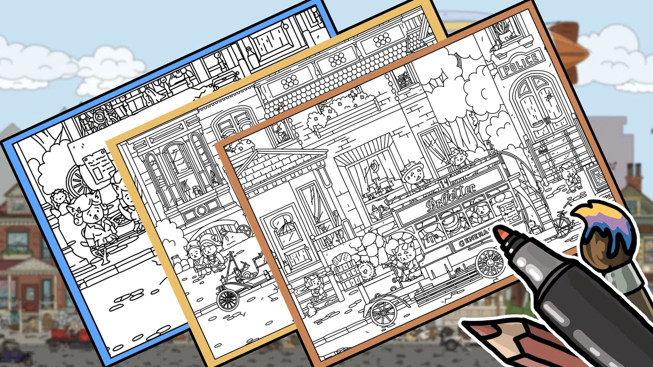 FIND ALL - Coloring Book Screenshot 1