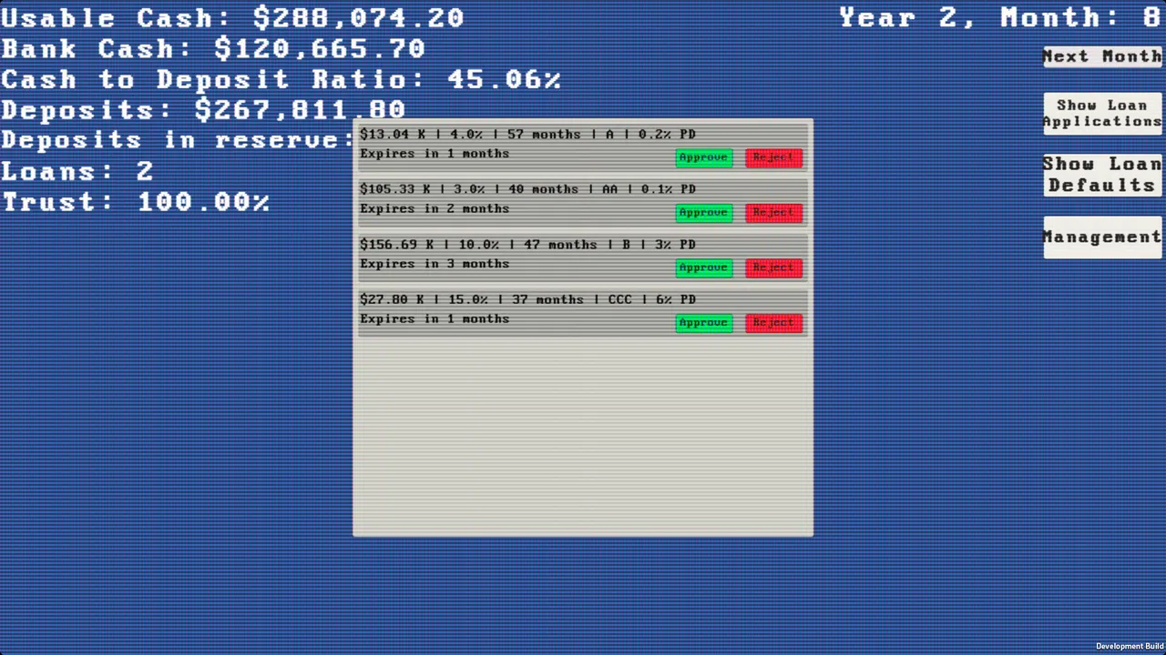 BankingSim Screenshot 0