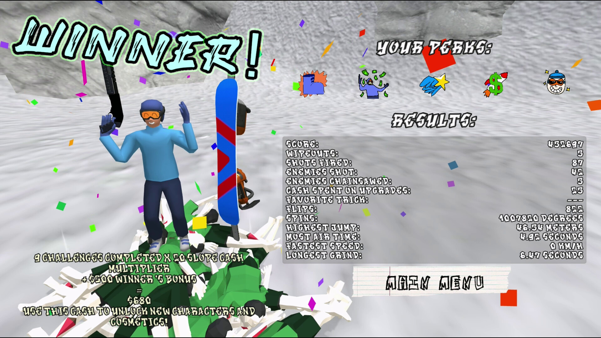 Radical Zomboarding Screenshot 6