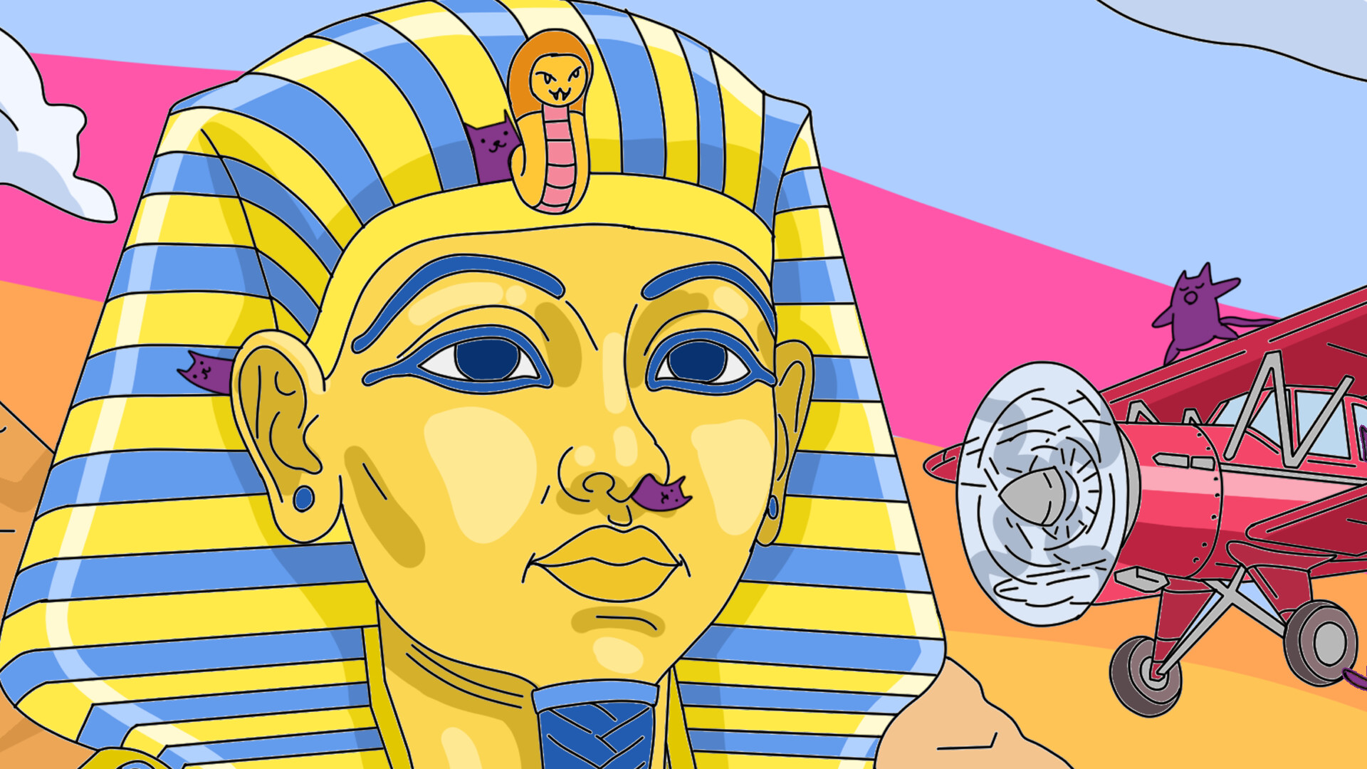 100 Cats Lost In World 2 Find & Color Screenshot 2