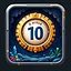 10 Caves Completed icon