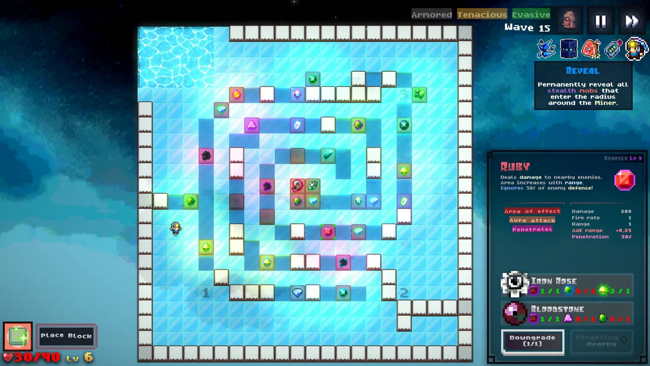 Gem Miner TD Demo Screenshot 0