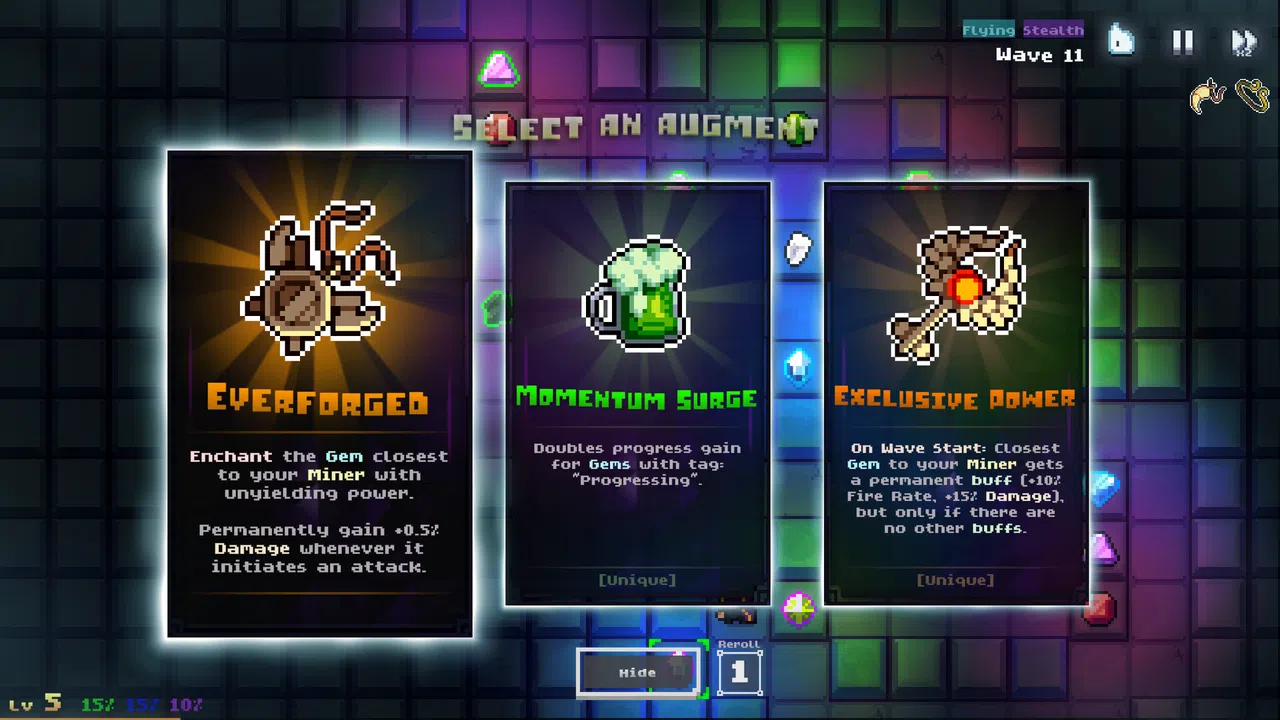 Gem Miner TD Demo Screenshot 3