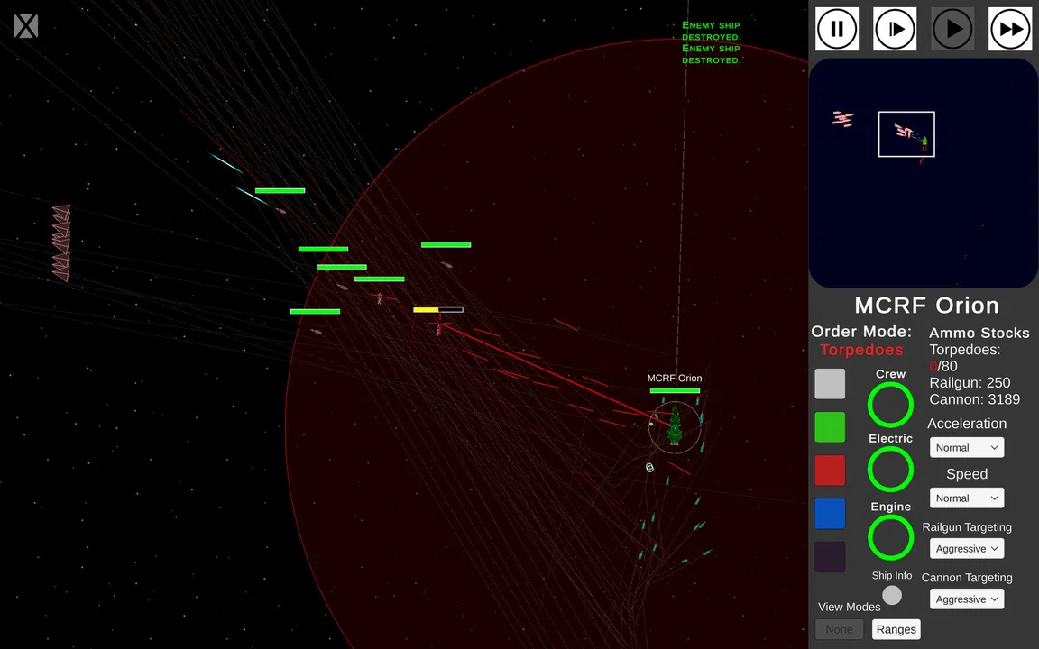 Combat in the Void Screenshot 1