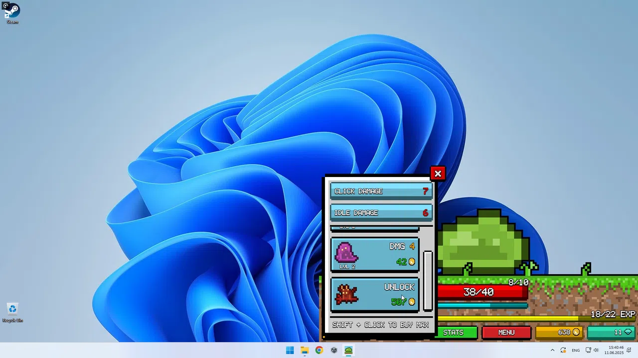 Desktop Clicker Screenshot 1