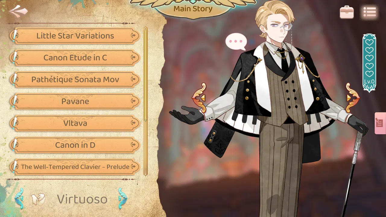 Concerto on White: Cajon Story Demo Screenshot 4