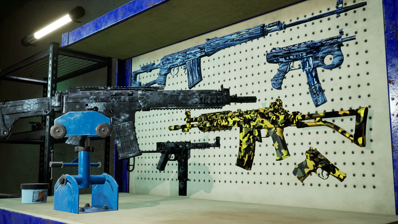 Ghosts of Tabor - X11 Camo Weapon Skin Pack Screenshot 0