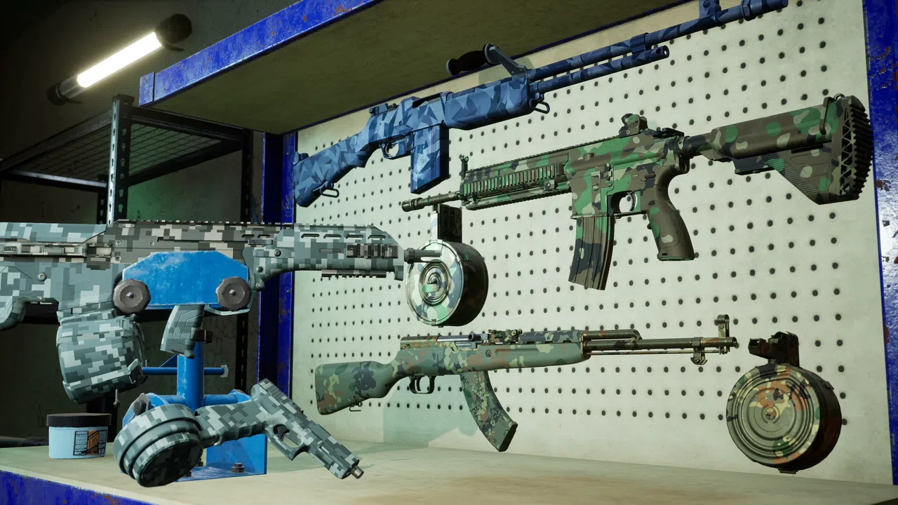 Ghosts of Tabor - X11 Camo Weapon Skin Pack Screenshot 1