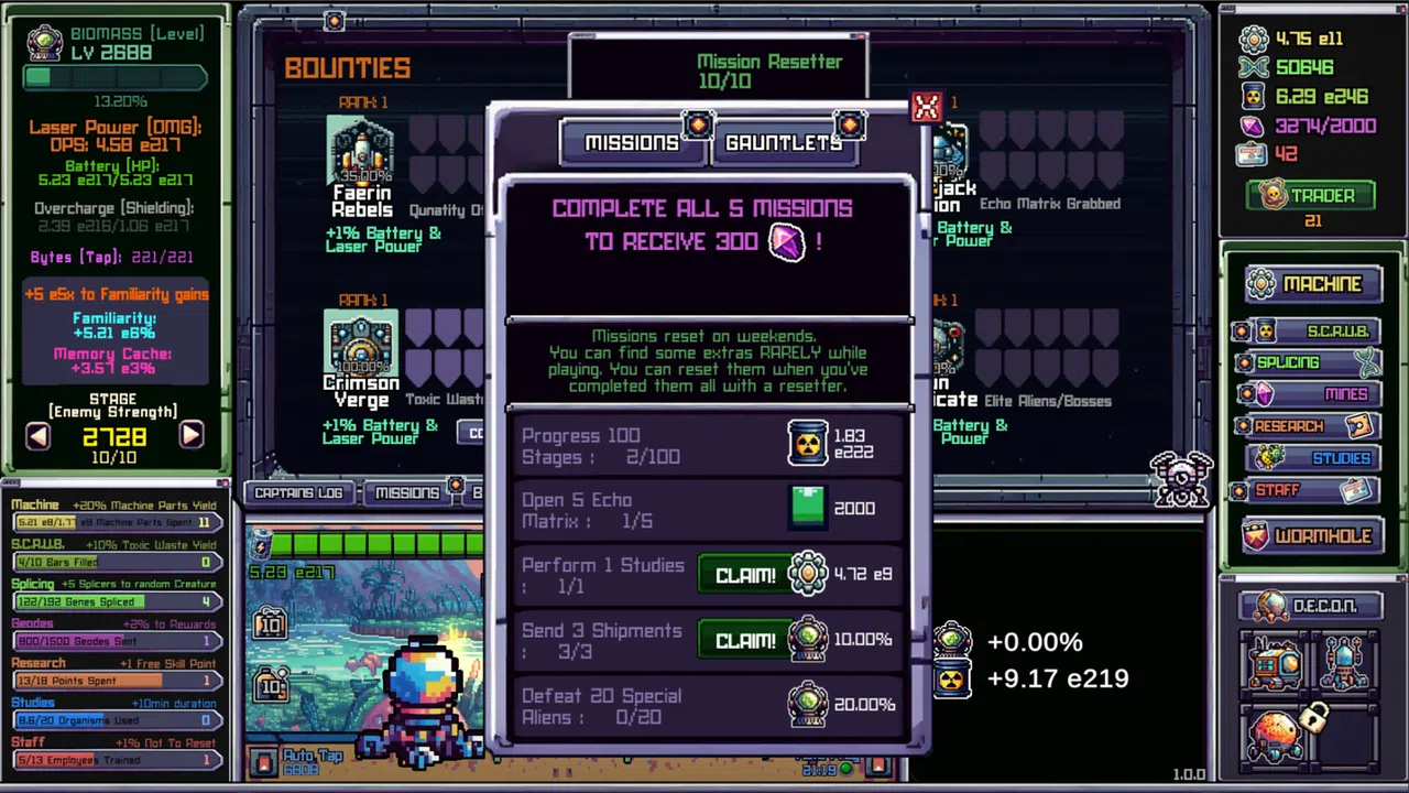 DECON Protocol Screenshot 4