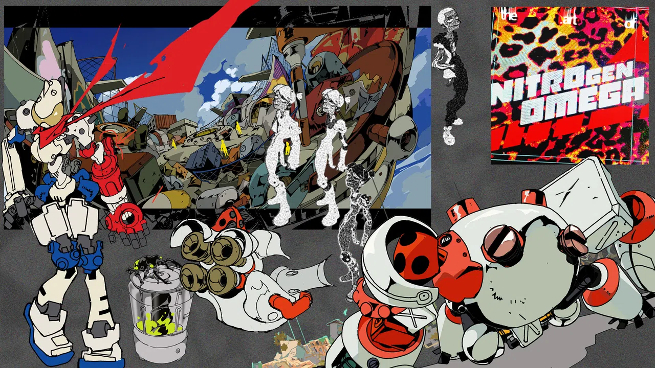 NITRO GEN OMEGA - Digital Artbook Screenshot 4