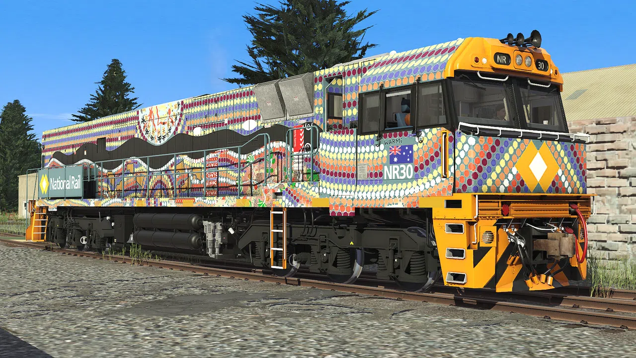 Trainz Plus DLC - NR Class Locomotive - NR30 Warmi, NR52 Kungara Mankurpa Screenshot 3