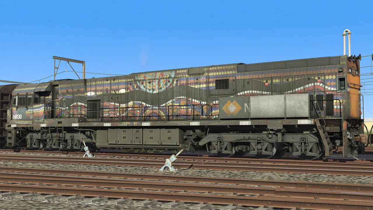 Trainz 2022 DLC - NR Class Locomotive - NR30 Warmi, NR52 Kungara Mankurpa Screenshot 7