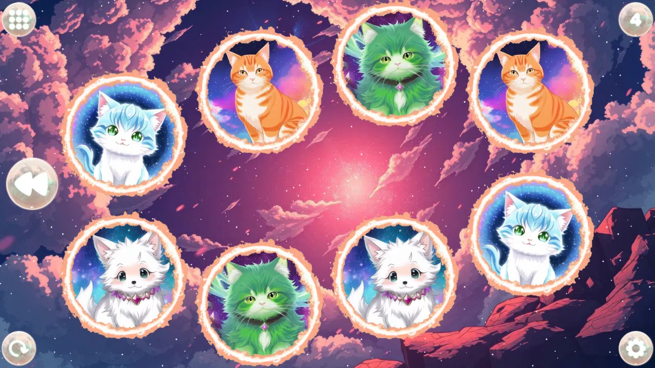 Anime Dream Match: Cats Screenshot 2