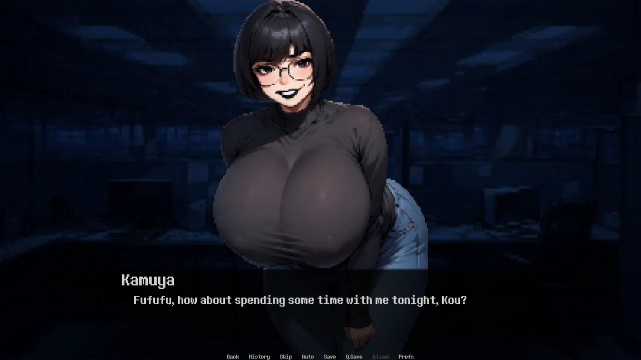 Dominated by: Yandere Goth Co-worker Screenshot 0