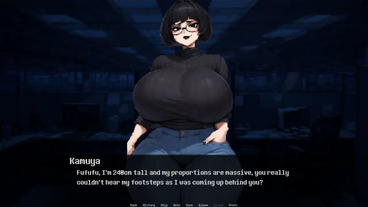 Dominated by: Yandere Goth Co-worker Screenshot 1