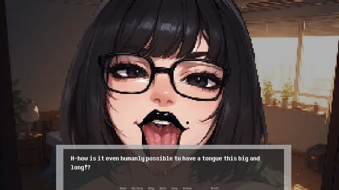 Dominated by: Yandere Goth Co-worker Screenshot 4