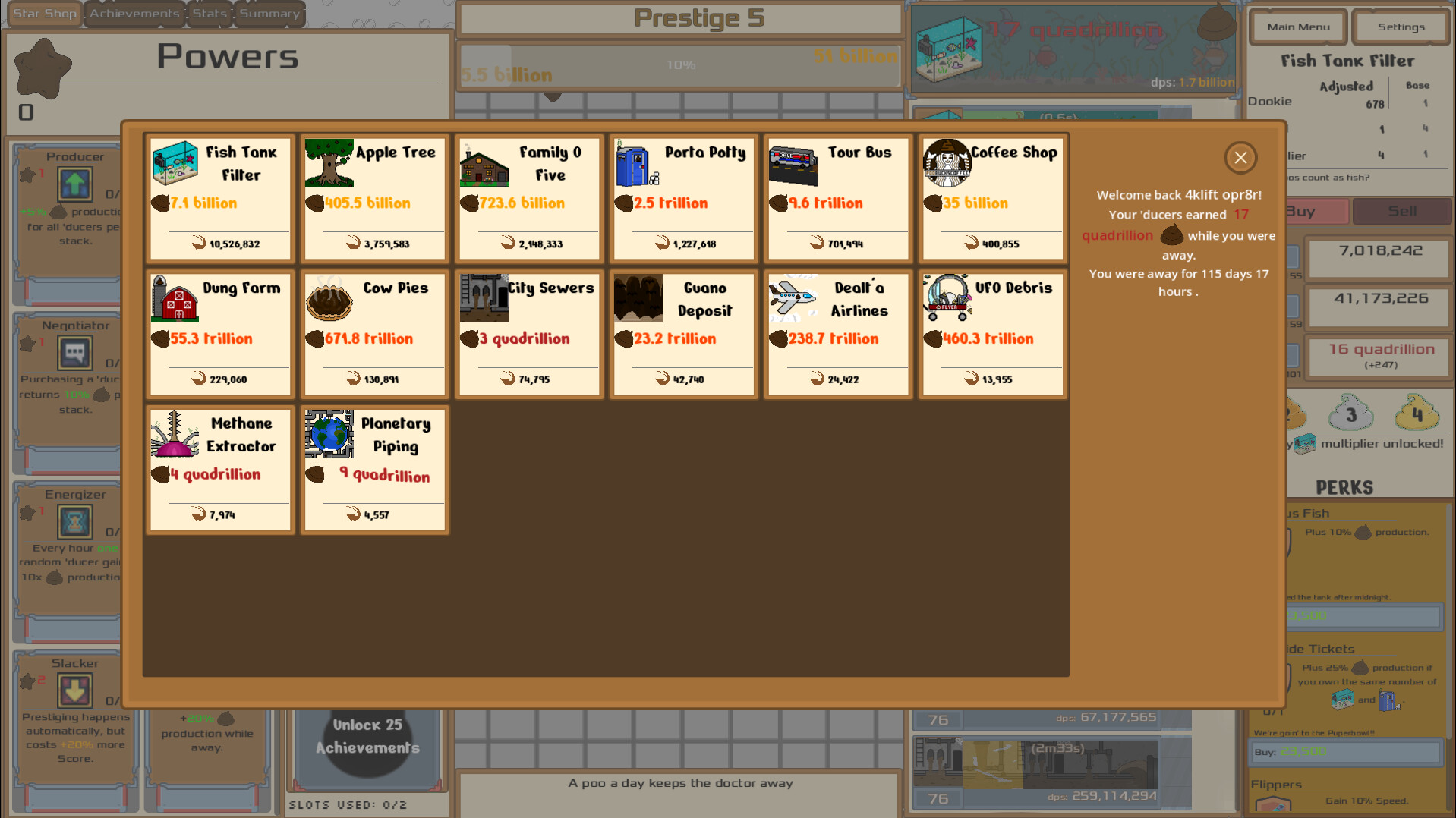 Dookie Clicker Screenshot 2