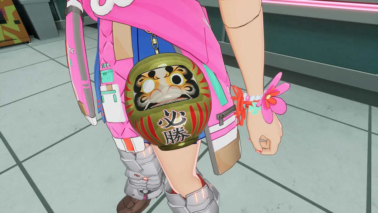 FULL METAL SCHOOLGIRL - Accessory: "Gold Victory Daruma" Screenshot 0