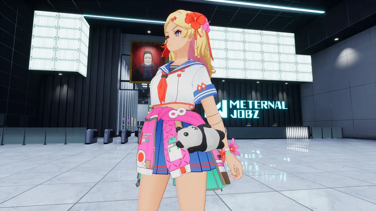 FULL METAL SCHOOLGIRL - Accessory: "Dopey Panda" Screenshot 1