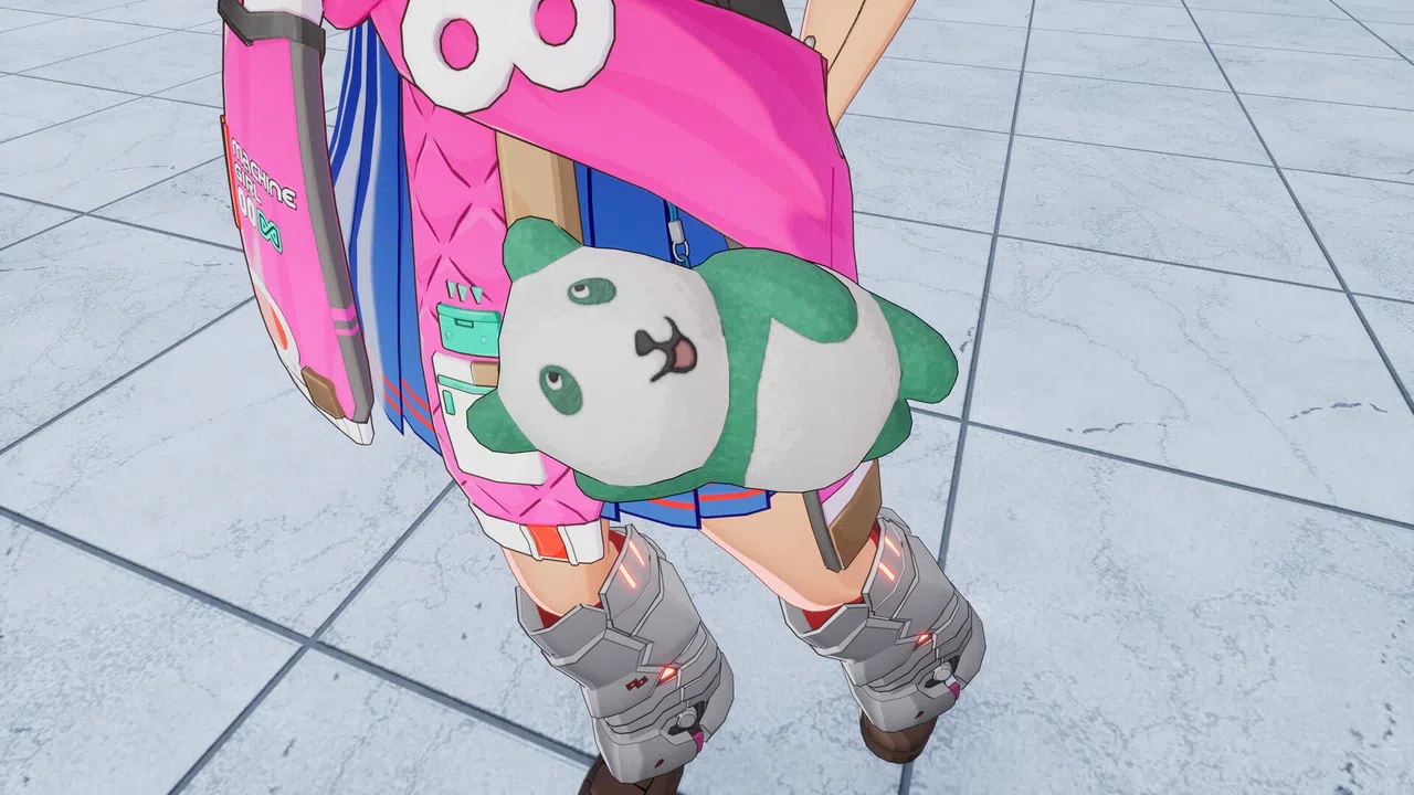 FULL METAL SCHOOLGIRL - Accessory: "Green Dopey Panda" Screenshot 0
