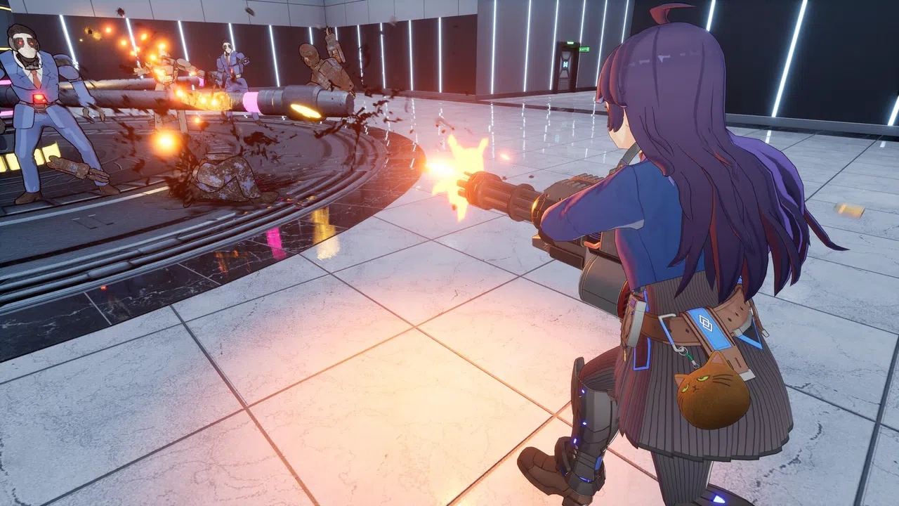 FULL METAL SCHOOLGIRL - Accessory: "Brown Angry Cat" Screenshot 2
