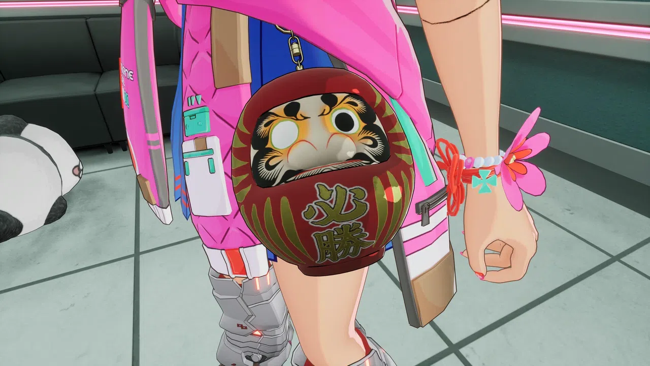 FULL METAL SCHOOLGIRL - Accessory: "Red Victory Daruma" Screenshot 0