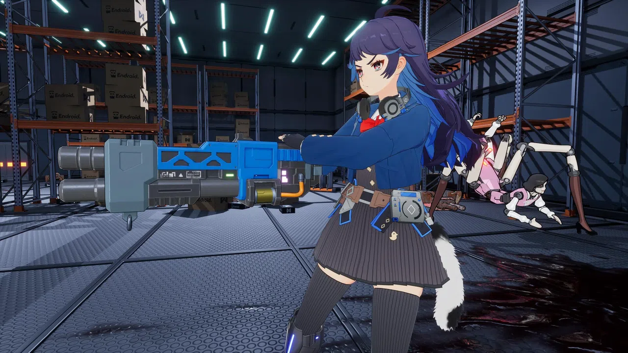 FULL METAL SCHOOLGIRL - Accessory: "Spotted Cat Tail" Screenshot 2