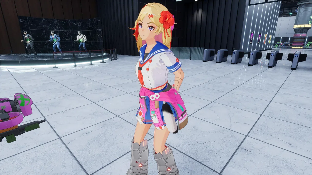 FULL METAL SCHOOLGIRL - Accessory: "Spotted Cat Tail" Screenshot 1