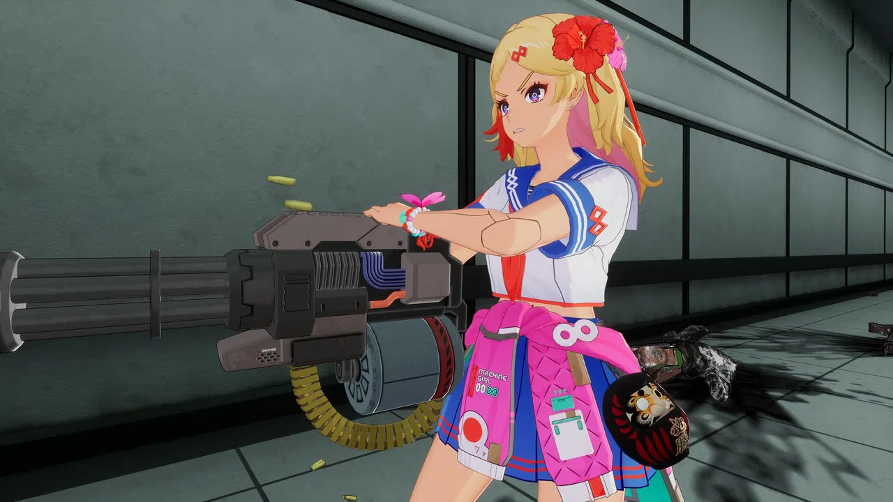 FULL METAL SCHOOLGIRL - Accessory: "Black Victory Daruma" Screenshot 2