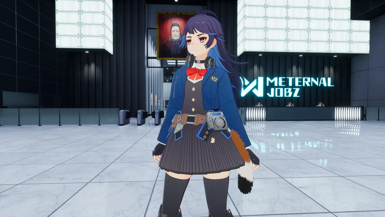 FULL METAL SCHOOLGIRL - Accessory: "Calico Cat Tail" Screenshot 1