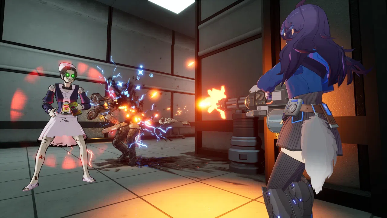 FULL METAL SCHOOLGIRL - Accessory: "Gray Fox Tail" Screenshot 2