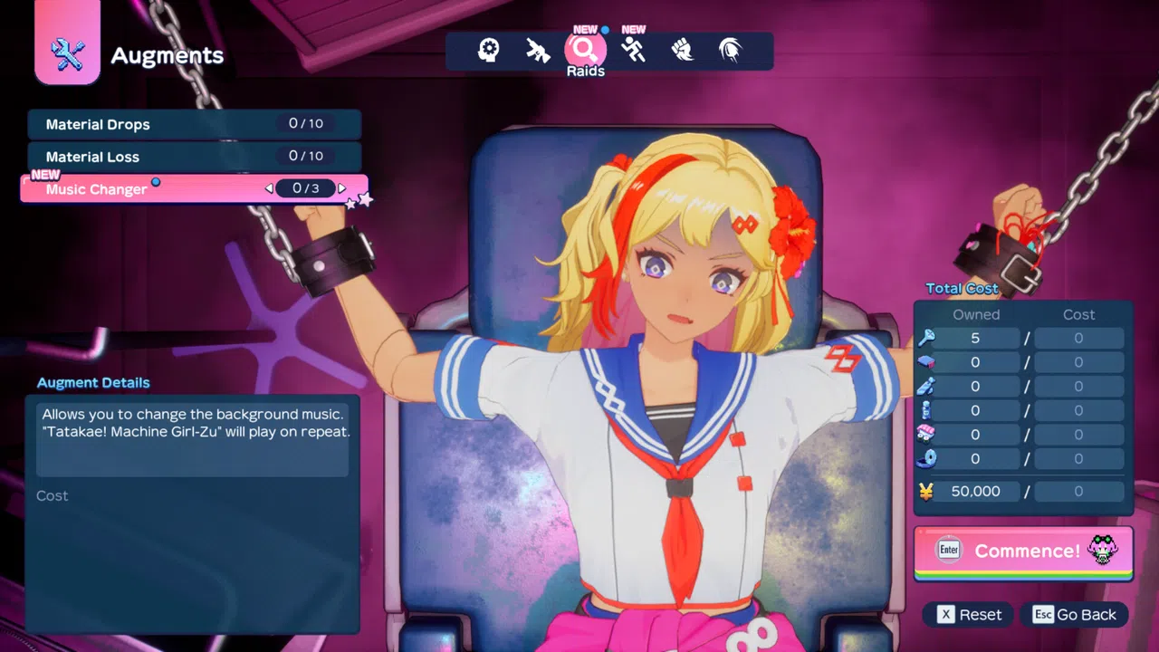 FULL METAL SCHOOLGIRL - New Feature: "Set the theme song as background music!" Screenshot 0