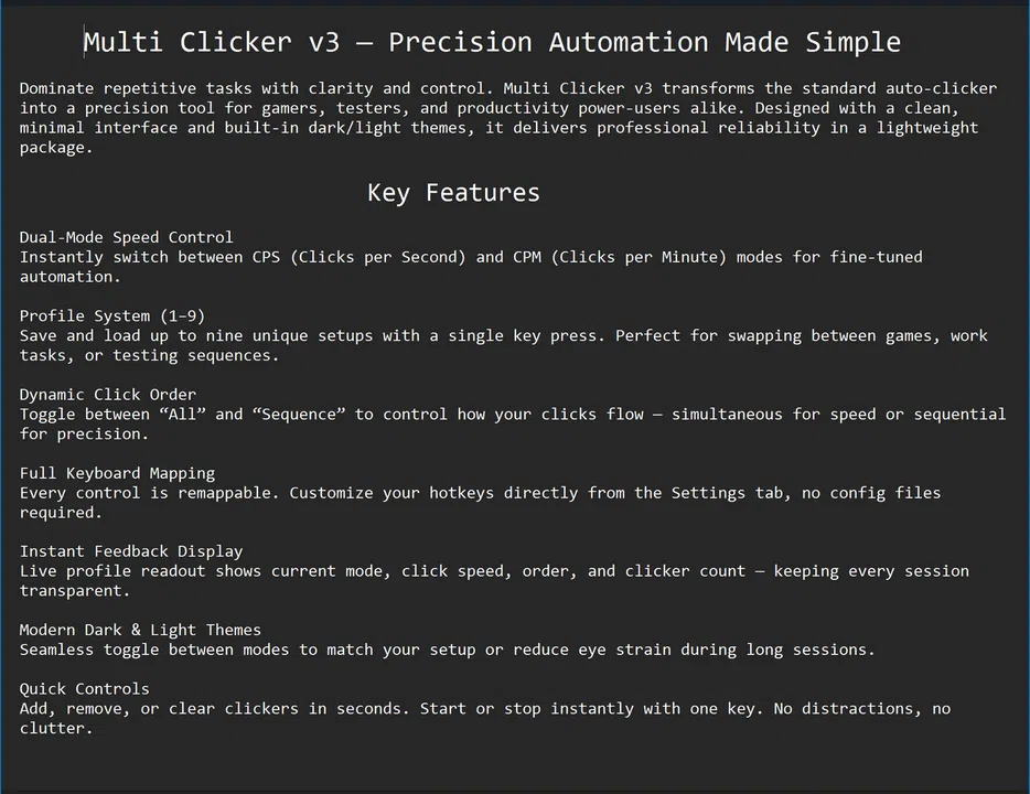 Multi Clicker Screenshot 0
