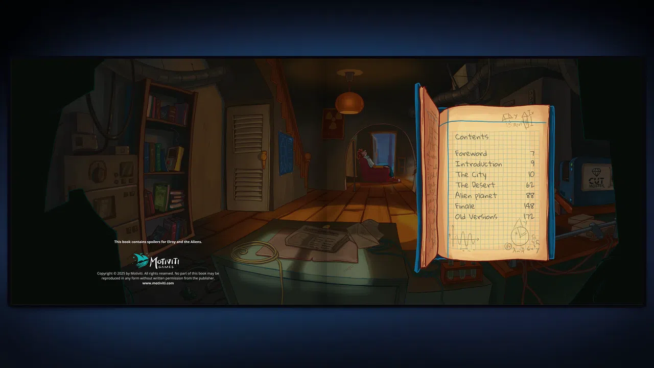 Elroy and the Aliens Artbook Screenshot 1
