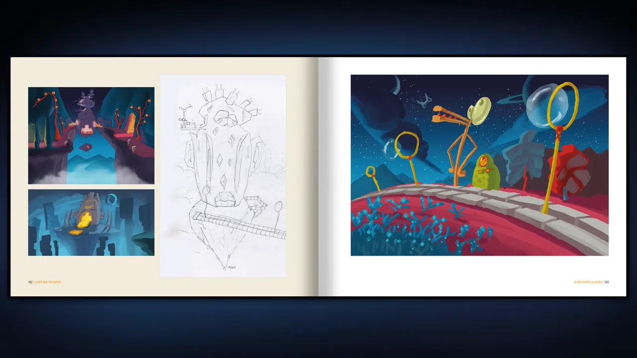 Elroy and the Aliens Artbook Screenshot 5