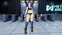 FULL METAL SCHOOLGIRL - Costume: "Cool Black Bikini (Akemi)" Screenshot 0