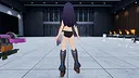 FULL METAL SCHOOLGIRL - Costume: "Cool Black Bikini (Akemi)" Screenshot 1