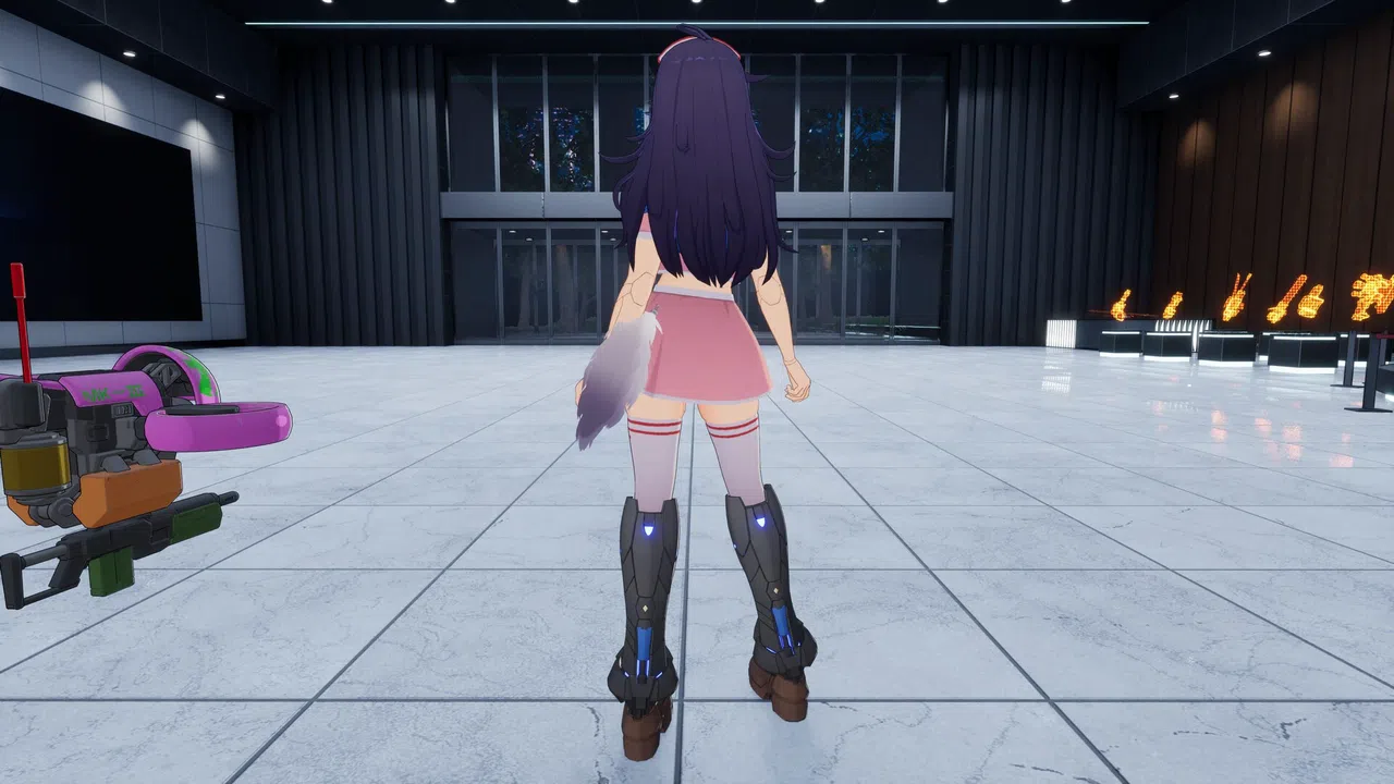 FULL METAL SCHOOLGIRL - Costume: "Nurse Pale Pink (Akemi)" Screenshot 1